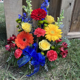 Bright Bold Basket