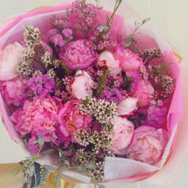 Whimsical Peonies Bouquet by The Flower Spot
