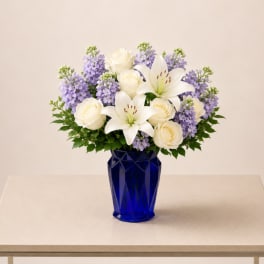 Serene Lavender Garden Arrangement