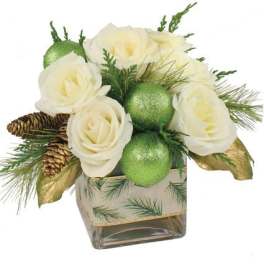 Wintergreen Roses Arrangement