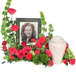 Tender Memorial Cremation Flower (urn/frame not included)