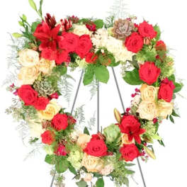 Heartfelt Compassion Standing Wreath