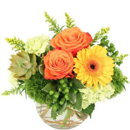 Evening Ember Flower Arrangement
