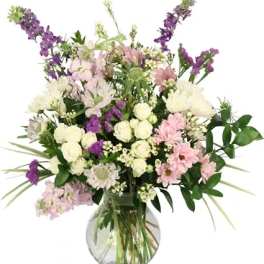 Amethyst Romance Vase Arrangement