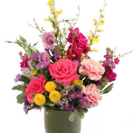 Fun Fuchsia Floral Design
