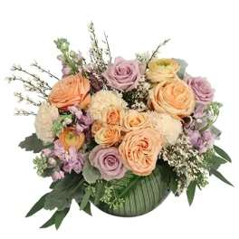 Sophisticated Pastels Flower Arrangement