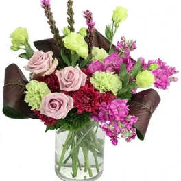 Sensational Sentiment Vase Arrangement