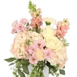 Prim & Proper Pastels Flower Arrangement