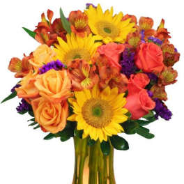 Sunflower Sampler Arrangement