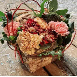 Antique Carnation Arrangement