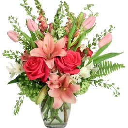 Array of Pinks Floral Arrangement