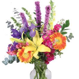 Rainbow Madness Floral Design