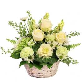 Poetic Pleasure Basket Arrangement