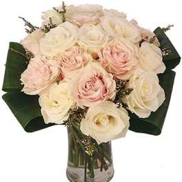 Pearl Perfection Rose Arrangement