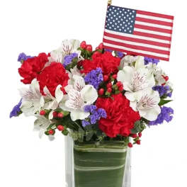 Made In The USA Patriotic Arrangement