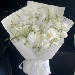 Pure white Dream Flowers