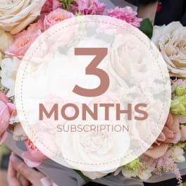 Weekly Flower Subscription - 3 Months
