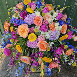 Celebration of Life Casket Spray