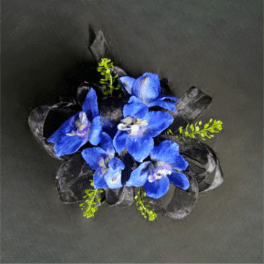 Northmont Dark Blue Delphinium Corsage
