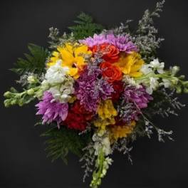 Summer Blooms Wrapped Bouquet