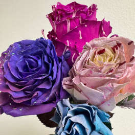 Enchanted Tones Floral – Tinted Roses Collection -----Call us to order or leave the color layout in the special instructions!