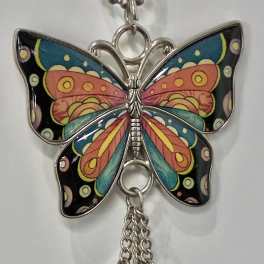 Free Spirit Butterfly Car Charm