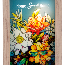 "Home Sweet Home" Light up plaque