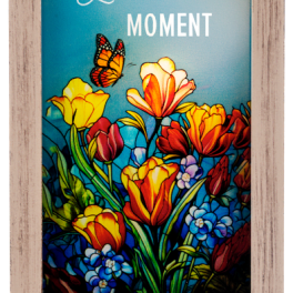 "Live in The Moment" Light up plaque