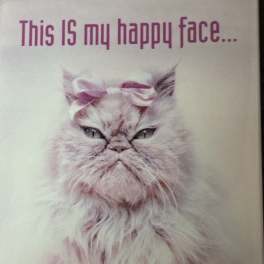 This is my happy face magnet.