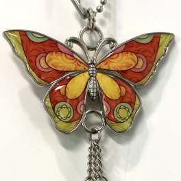 Miracles Happen Every Day Butterfly Car Charm