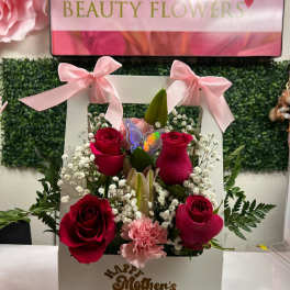 Mother’s Day Purse Arrangement