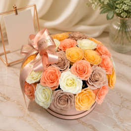 Citrus charm ( ARTIFICIAL soap roses )