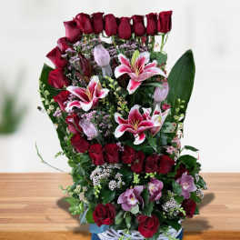 Rosas y lilis