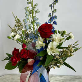 Cheers to the Red, White, and Blue