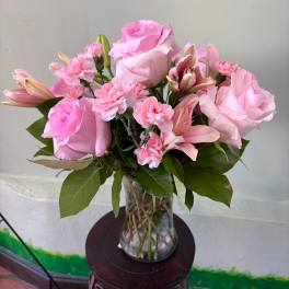 Blushing Garden Medley