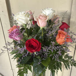Colorful Mixed Roses