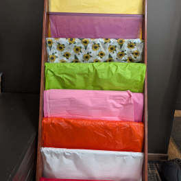 Tissue Wrap Bouquet