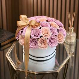 Toffee Dusty roses ( ARTIFICIAL soap roses )