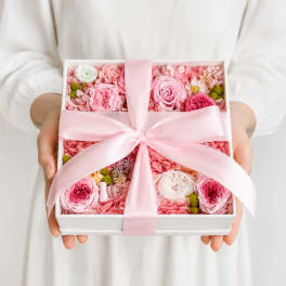 Pink Cloud Preserved Box
