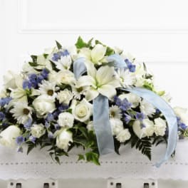 The FTD® Tender Treasure™ Casket Spray