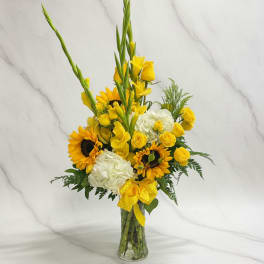 Blooming Sunshine Vase