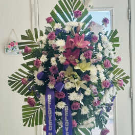 Lavender Standing Spray