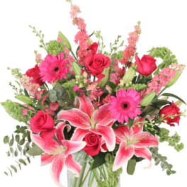 Pink Explosion Arrangement