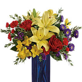 Teleflora's Flying Colors Bouquet