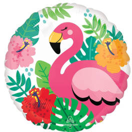 18" Flamingo Mylar