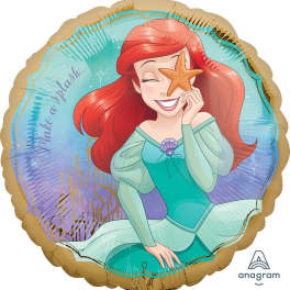 18" Ariel Disney Princess Mylar