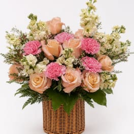 Peach Blossom Basket