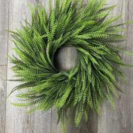 Premium Beaded Grass Wreath