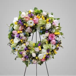 BP36 - Spring Serenity Wreath