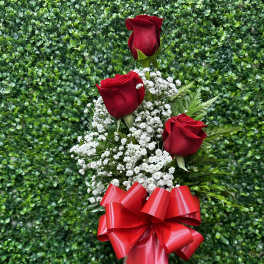 3 Rose Bud Vase